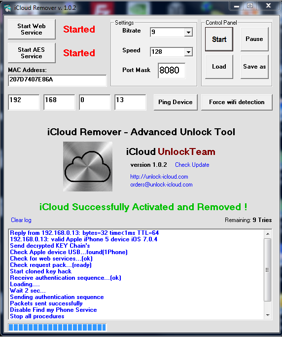 Download icloud remover 102 tool (full bypass package) mac